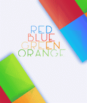 Red Green Blue Orange