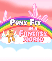 Pony Fly In A Fantasy World